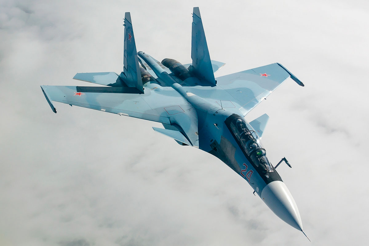 Airplane SU-30SM